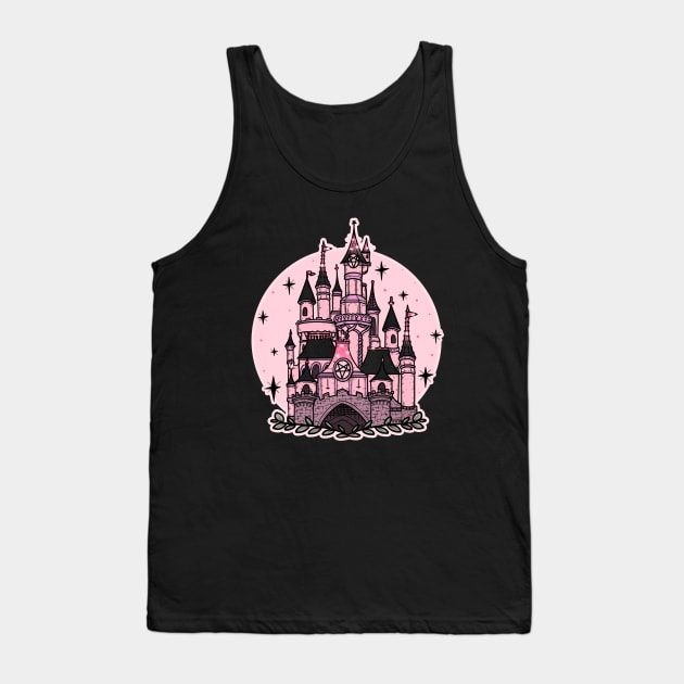 The Magical Goth Castle Tank Top by chiaraLBart